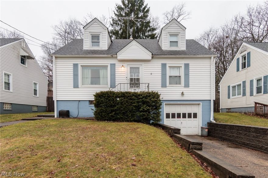 A remarkable Ellet cape cod right behind Davenport Park.  This 3 bedroom home has natural wood floors.  The entire second floor is set up as master bedroom with sitting area/office area.  A large living room has ample light and wood floors.  The lower level is a spacious family/rec room, and laundry room.  There is a covered rear porch, private yard, attached garage, and so much more.