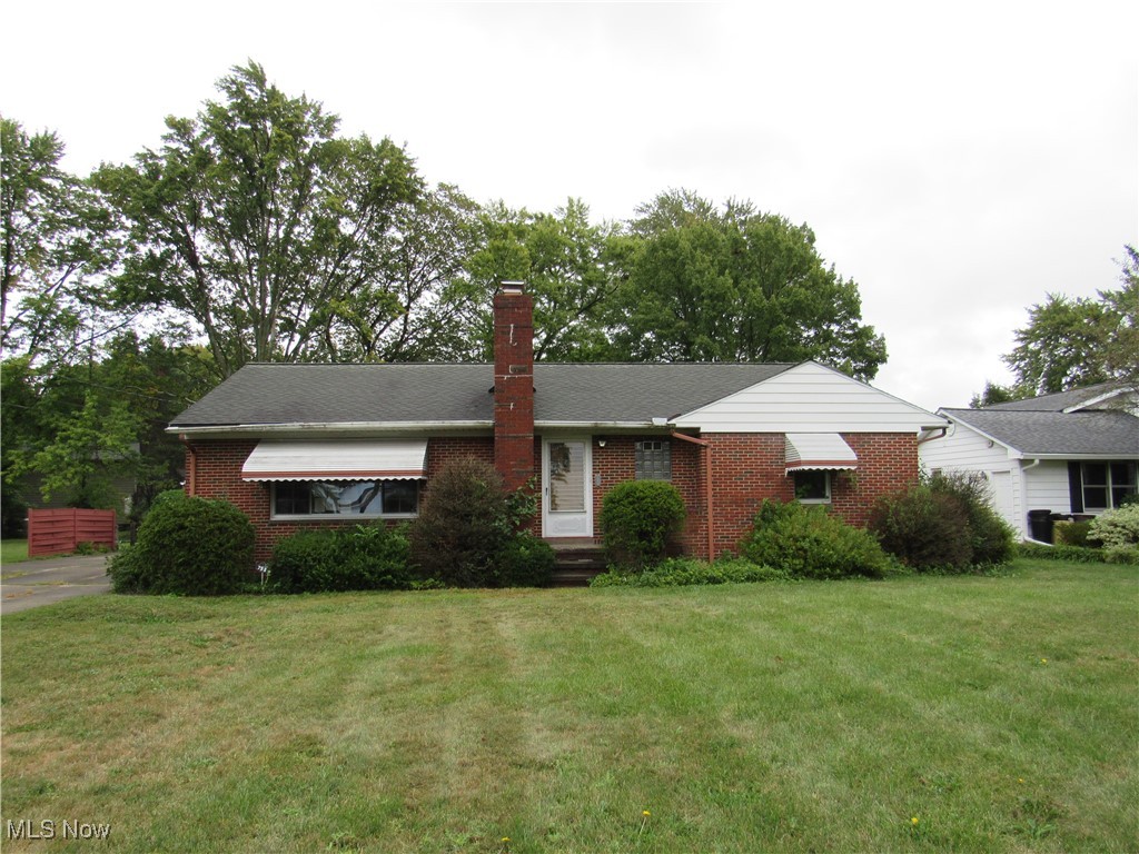 Great opportunity! This home is one floor living at its finest. It has a huge eat in kitchen. There is a living room with a fireplace. There are 3 spacious bedrooms with a bathroom. The basement has a rec room with a work bench area, full bathroom and laundry. There maybe wood floors under the carpet. There is natural wood trim throughout. Come and see!