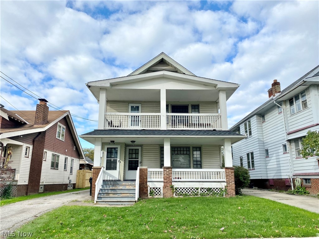 A turnkey two-family, income generating, century home ready for its new owner! This property is tenant-occupied and already generating income. Each unit has 2 bedrooms and 1 full bathroom. Brand new roof just installed (complete tear off with new decking) with 5 year warranty. Exterior repairs were also done. Located on the west side of Cleveland, close to shopping, restaurants, parks, schools, amenities, and I-90 and just minutes from downtown Cleveland!