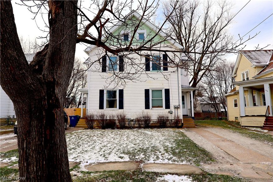 Great opportunity to own a well-maintained duplex with significant updates already completed! Whether you're looking to expand your investment portfolio or live in one unit while generating rental income from the other, this property offers flexibility and value.  Major improvements include approximately $10,000 in new windows on both units and major electrical upgrade throughout the property--over $20,000 in electrical upgrades. The previous knob-and-tube wiring has been replaced with new wiring, and both electrical panels have been updated with modern arc fault breakers providing peace of mind and long-term reliability.

Unit 1113 has been cosmetically updated and features a remodeled kitchen and bathroom, updated flooring, and the addition of a convenient half bath on the main level. A new water heater has also been installed in this unit.

Unit 1115 offers solid functionality with updated bathroom flooring and a furnace replaced in 2012. Additional improvements include a newly installed fence along one side of the property.

With many of the major updates already completed, this duplex presents a strong opportunity with room for continued value enhancement. Located just minutes from Lake Erie, this property offers convenient access to Lakeview Park, the beach, and scenic walking paths. Enjoy nearby waterfront attractions including the Mile Long Pier and Black River Landing. This desirable location adds both lifestyle appeal and strong rental potential. Schedule your showing today!