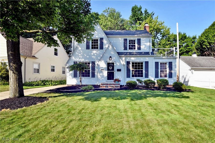 Welcome to 4266 W. 192nd Street, a true charmer nestled in one of Fairview Park’s most beloved, tree lined neighborhoods.

This 3 bedroom, 2.5 bath home is bursting with character, comfort, and everyday convenience. From the moment you arrive, the peaceful street, friendly neighbors, and classic curb appeal invite you in like an old friend.

Step inside to glowing hardwood floors that stretch across the first floor, creating a cozy, welcoming feel. The updated family room is a standout, filled with sunshine from walls of windows and grounded by stylish LVP flooring, it’s the perfect spot for movie nights or morning coffee.

The kitchen and dining area offer great flow and function, with all appliances included so you can settle in with ease.

Upstairs, two spacious bedrooms share a full bath, while a third bedroom and another full bath on the main floor offer ideal flexibility, whether for guests, a home office, or a cozy first floor suite.

Out back, a private patio tucked behind the garage sets the stage for summer evenings under the stars, think s’mores, string lights, and easy laughter.

And the location, it’s unbeatable! Just a 5 minute stroll brings you and your pup into the breathtaking Rocky River Reservation, where scenic trails, wooded paths, and peaceful river views await. Fairview Hospital is half a mile away, and you’re just minutes from I-71, I-480, shopping, restaurants, schools, and Cleveland Hopkins Airport.

This home is more than just a place to live, it’s a place to love. Come see why life on W. 192nd feels a little sweeter.