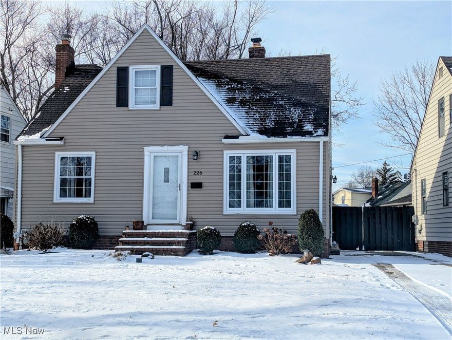 Beautifully maintained 3 bedroom bungalow with 2.5 baths! Modern style with tasteful finishes that include granite kitchen counters, stainless steel appliances, updated bathrooms, vinyl flooring, and refinished hardwood floors!  The kitchen offers easy access to the deck that overlooks the private fenced in backyard! Bathrooms are located on all levels to accommodate the upper level master bedroom and the finished lower level! The convenience of two bedrooms on the main floor! Many updates were made to this home within the last 8 years to include the furnace, air conditioning, vinyl siding, roof, gutters, insulated windows, back deck, electrical with service panel, and more! All of this with a 1 car detached garage! Make this beautiful home your new place!