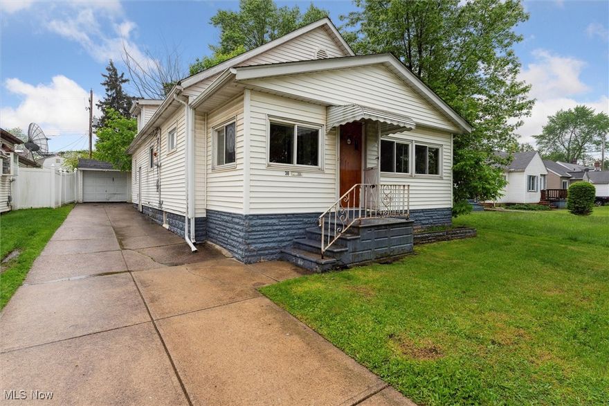 Great Potential So Much Space to Work With!? Just Needs a Little TLC! The 1St Floor is Featuring an enclosed front porch, a large living room with a decorative fireplace, and an eat-in kitchen with a well-designed  layout 3 bedrooms and a full bath,  Upstairs, you'll find a additional oversized bedroom plus additional bonus space ready to be transformed into a playroom, media room, home office, or anything you envision.
Outside, enjoy a large backyard and a 1-car garage with a separate shop/storage room?perfect for hobbyists or extra storage. With great bones and tons of bonus areas, this home is just waiting for your personal touch. Bring your vision and make it your own!