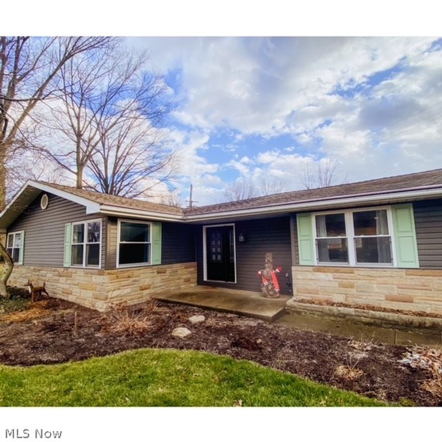 Beautifully updated 2+ bedroom Ranch home just outside of town. Major renovations completed in 2018 include:  new master suite w/walk-in closet, office/nursery and attached but shared bath.  Other improvements include solid wood cabinets, flooring, paint, lower-level full bath and much more. This home has ample room for a growing family or someone looking to downsize.