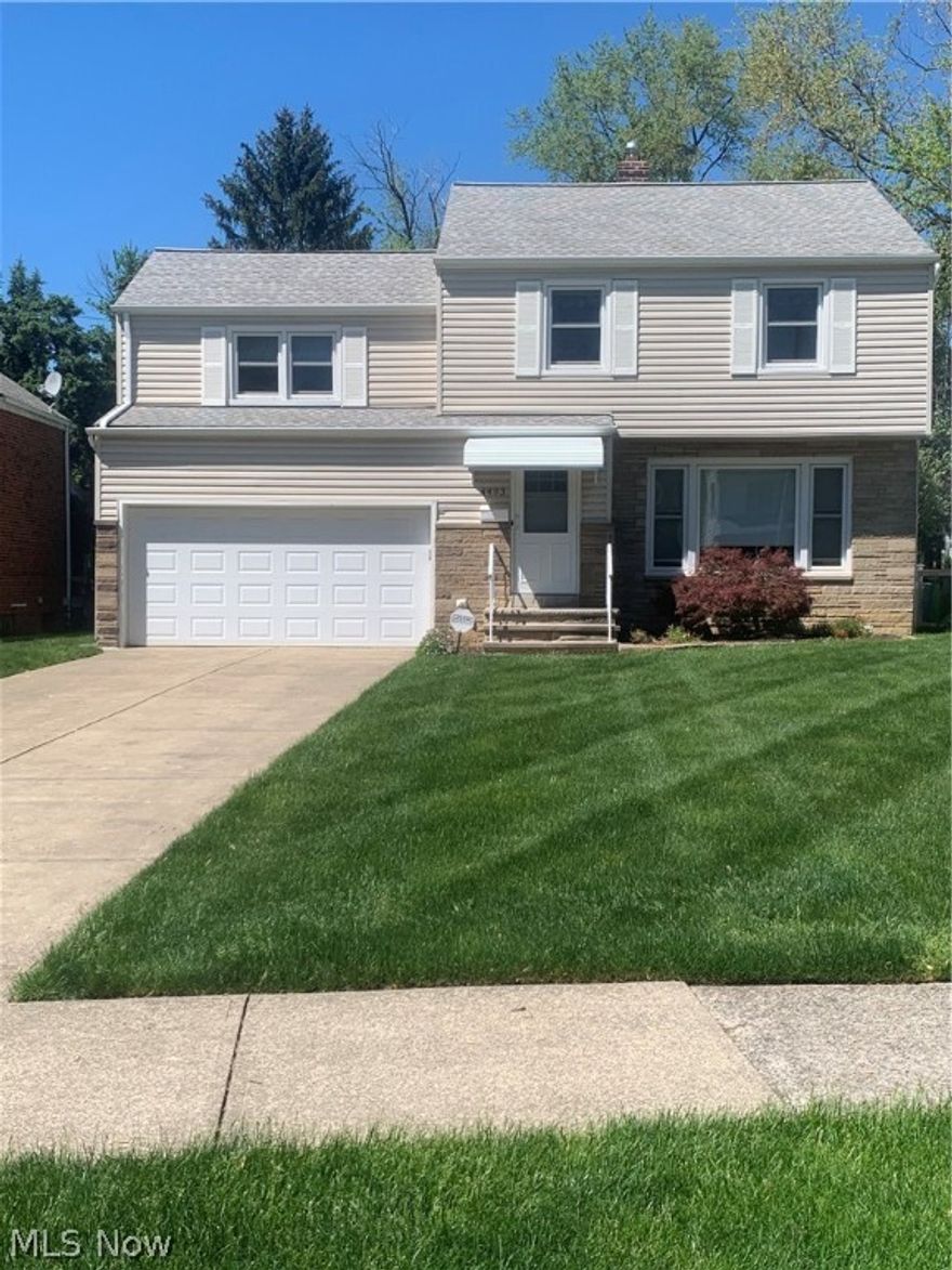 This must-see colonial is located in a neighborhood close to Notre Dame College and just minutes from John Carroll University, Legacy Village, I-271, Acacia Reservation, and more! This home has been very well maintained and contains a spacious living room and dining room with beautiful hardwood floors throughout. The updated kitchen includes all appliances and eat-in area. The den located off the dining room opens to a private fenced backyard. The half bath on the first floor has been updated. The second floor contains two oversized bedrooms, a nice-sized third bedroom, and a large full bathroom with a separate shower and bathtub. The divided basement includes a finished rec room on one side and mechanicals, laundry, and ample storage on the other side. Updates include newer HVAC, windows, kitchen appliances, and more. This home is move-in ready.