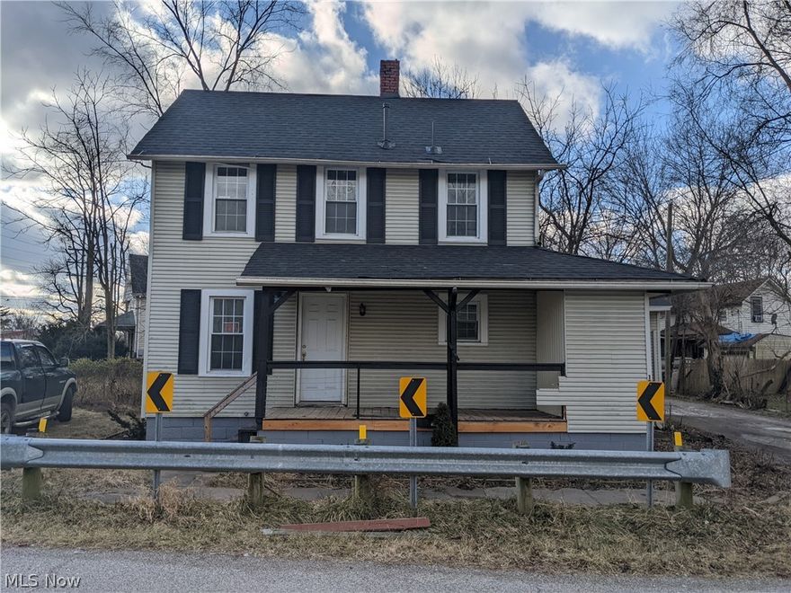 Check out this move in ready two story. 1st floor bedroom, two additional bedrooms upstairs with the renovated full bath.
This home does come with a second lot, giving the buyer a spacious backyard.
All rooms of this home have been touched. As Is