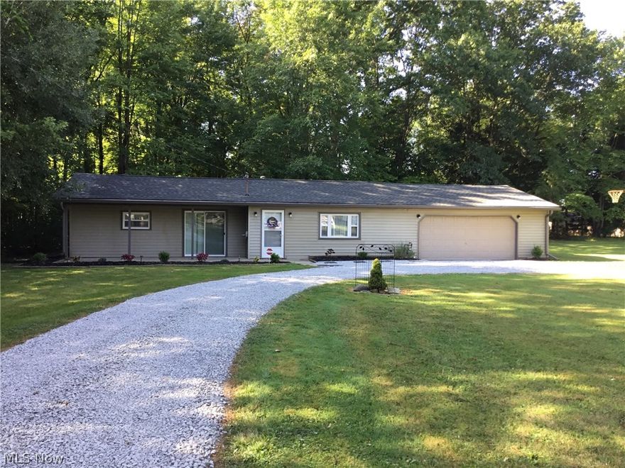 Country Style Living on Quiet Street! Renovated Ranch on Almost an Acre! 3 Bedrooms, Eat-in Kitchen with New Counter Tops and Dishwasher. 1st Floor Utility room, All New Flooring & Carpeting in 2017. New Central Air & HWT in 2016. New Windows in 2017, Newer Sliding Glass Doors, 2 Car Attached Garage, Additional Lot Included and Much More! Call Now To See Your New Home!