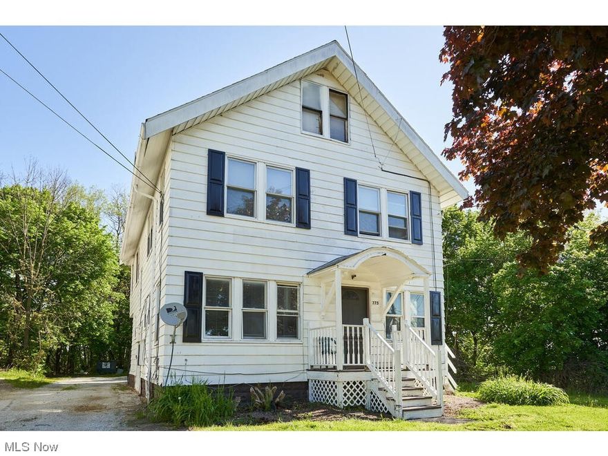 Great opportunity for investors to get a 5-unit home near the University of Akron. All but one of the units are rented out by long-standing attendants.  Each unit features a living room, dining room, kitchen, 1 bed and 1 bath.  There is private parking for the tenants.  A shared basement with possible laundry space is close to all amenities and highway access.  The property is being sold as-is.