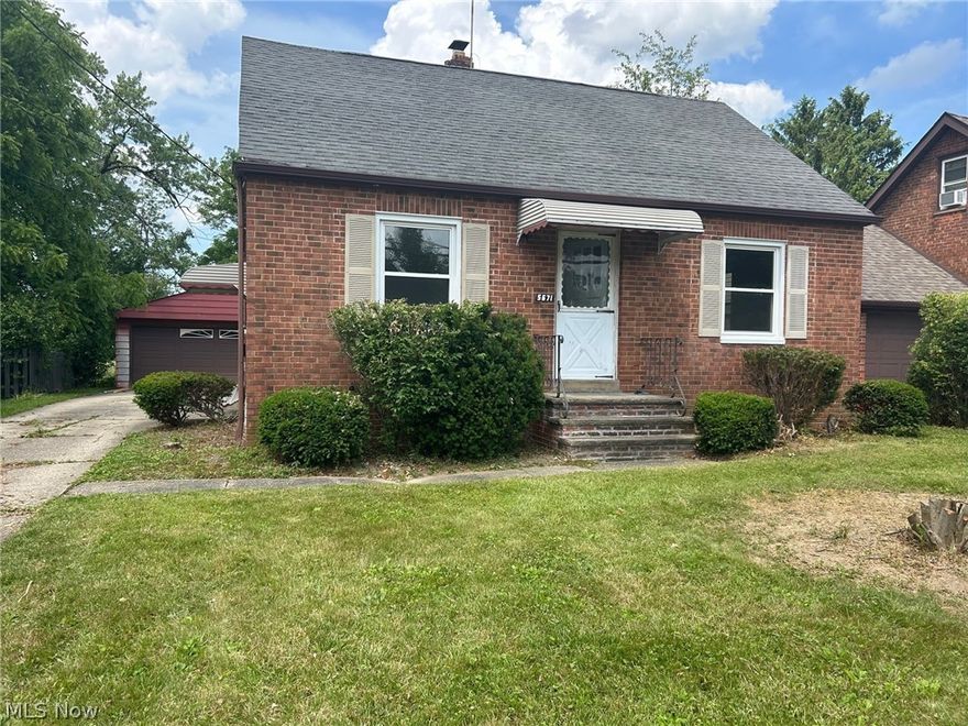 Quaint and affordable are words that come to mind when viewing this darling home. Proudly situated on a lovely residential lot, this home will have you comfortably settling into your new home. The floor plan is simple and sensible and is the pinnacle of cozy. As you move throughout the home you will be pleased to discover a huge attic that has been converted to livable space. Very smart and very inviting. With a full basement and a two-car garage this home has all you could need to begin the next chapter of your life with peace of mind. Cute as a button and resting squarely in a wonderful community, this opportunity is the perfect chance to move into suburban life at an affordable price.