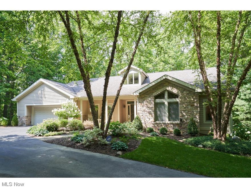 Experience the epitome of luxury living in this extensively renovated 3-4 bedroom, 3.5 bath Ranch cluster home within The Glencoe Clusters. High ceilings and an abundance of windows flood the home w/natural light, creating a bright & spacious ambiance. The main level boasts a newly renovated owner's suite with a spa-like bathroom. Adjacent to the owner's suite, is a private office/den, perfect for work or relaxation. The Great room is a true showstopper, w/a wall of windows that brings the lush outdoor views indoors. A double-sized FP connects the Great room and the chef's kitchen equipped with top-of-the-line appliances. The kitchen opens to the dining room, making it ideal for hosting gatherings. A half bath & laundry room complete the first floor. The finished, walkout LL has over 1700 s.f. of additional living space with two bedrooms, each with a private full bath. A cozy family room with FP creates a perfect spot for relaxation. The lower level also includes a bar/kitchenette and