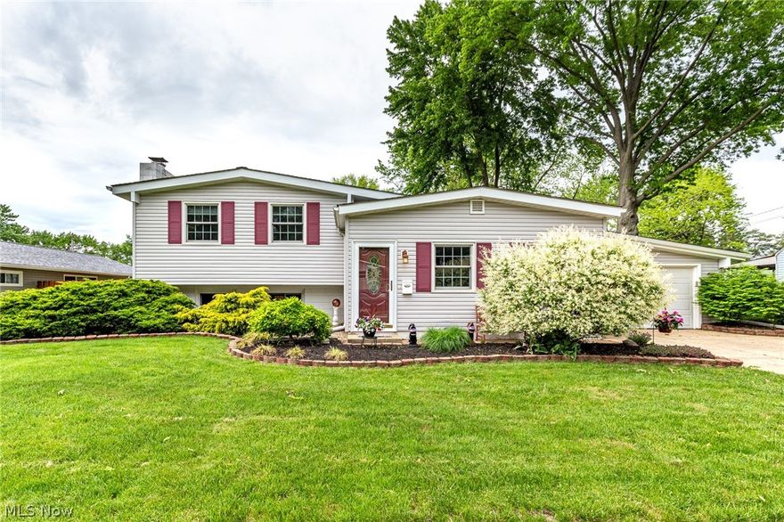 Welcome to this immaculately taken care of Berea Home!  Home boasts pride of ownership with many updates throughout.   Walking in through the home's foyer you will notice a massive living room complete with tile flooring and vaulted ceilings looking out to a peaceful and serine backyard featuring an inground pool! Also, off the foyer is a very large eat in kitchen.  Second Living room features newer carpet and a fireplace perfect for quiet and relaxing evenings at home. The main living area is complete with a full bathroom and laundry room.  Upstairs is home to 3 generously sized bedrooms with newer carpet and a second full bathroom. The back yard is a *BEAUTIFULLY MANICURED SHOWSTOPPER* with a rare inground pool.  Pool liner was replaced in 2012 and heater replaced in 2020. Pool also includes a winter cover.  UPDATES INCLUDE: 2011 Furnace - 2020 Air Conditioner - 2018 Hot Water Tank - 2012 Anderson - 2013 Carpet Windows - 2019 Siding - 2020 Gutters - 2020 Garage and Fence painted - 2018/2020 bathroom (lower) remodel.  Open House Saturday from 12:00pm- 2:00pm