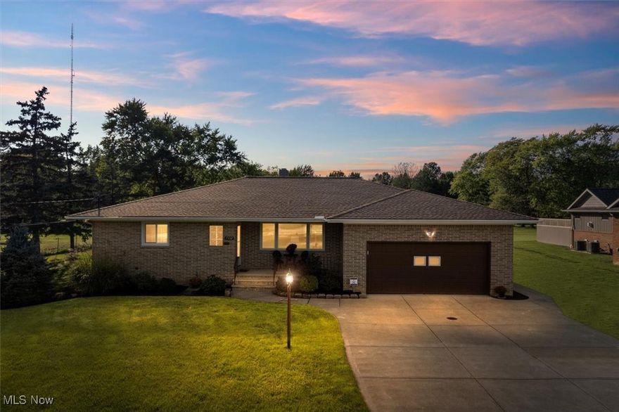 Welcome to 7332 Ward Road, a beautifully updated brick ranch featuring 3 spacious bedrooms, 2.5 bathrooms, and set on a picturesque 2.06-acre lot. The large living room flows effortlessly into the formal dining room, creating an ideal space for both casual and formal gatherings. The gourmet kitchen, with modern appliances and vinyl flooring, offers a convenient eat-in area.

This home boasts a partially finished basement, complete with a second kitchen, vinyl flooring, a large gathering room, and a full bathroom, perfect for additional living space or entertaining. The walk-up attic provides even more storage options.

Step outside to enjoy the sunroom that leads to a large patio and fenced-in area, ideal for outdoor entertaining. The backyard is truly a retreat, featuring a pool (2018), a basketball court, and a big patio for gatherings.

Additional highlights include newer updates such as a roof (2019), sump pump (2020), updated appliances, and a renovated bathroom. Hardwood floors run throughout the main living areas, with vinyl flooring in the kitchen and basement. Extra-wide hallways and a large shed for storage add to the home?s functionality.

Located near Metroparks, schools, shopping, dining, and highways, this home offers both style and convenience. Don't miss out on this incredible Parma property. Your dream home awaits!