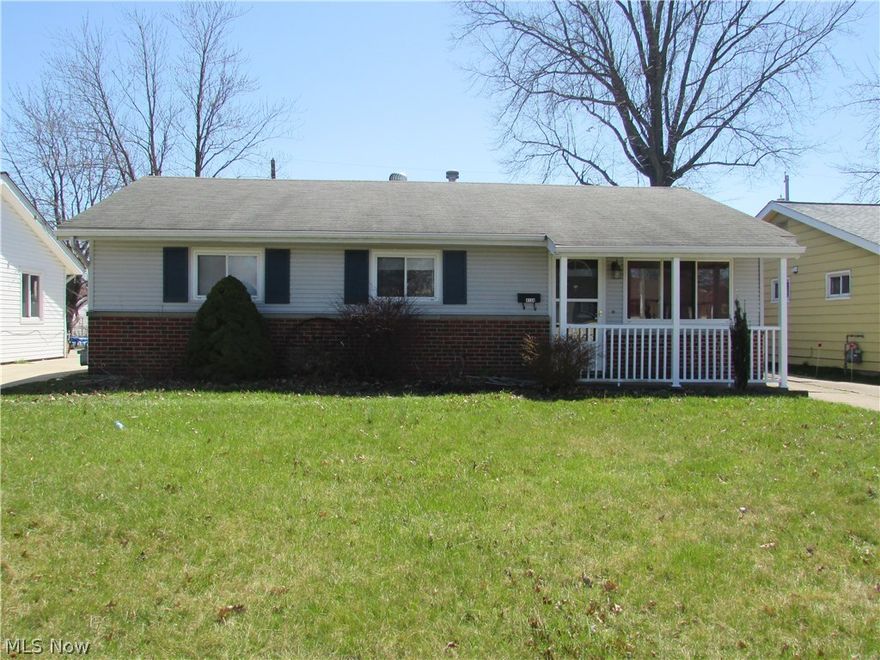 Very nice ranch style home just blocks away from the lake, nature trails & entertainment   Enjoy the lake breezes while sitting on your patio in the summer and gather in the large family room with a cozy wood burner in the winter.  The galley style kitchen is conveniently located in the center of the home and is attached to the formal dining room for family dinners.  The home is bigger than it looks on the outside and the cathedral ceilings offer the open feel on the inside. You'll have tons of storage, the laundry room conveniently located and a 1.5 car garage.  The home features 3 large bedrooms and 2 full bathrooms, the back bath has a huge walk in shower.  Take a look at this easy to show home before its gone!!