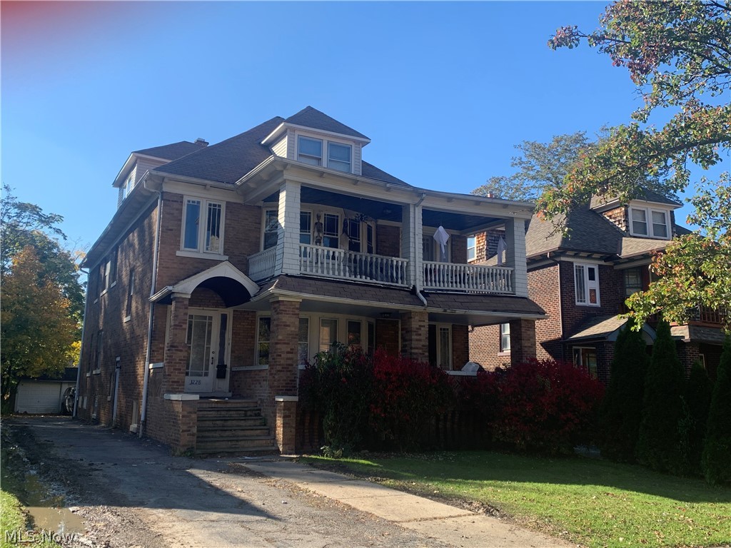 Investors!! Fantastic fully-occupied, brick duplex on Berkeley with sunrooms and oversized front porches. "Up" unit includes use of third floor which adds 751SF (not included in the auditor's square footage) and 2 bedrooms to the second floor unit. Current rents total $2090/month. CMHA rent determination is up to $1001 + $1383 for a property of this size.
