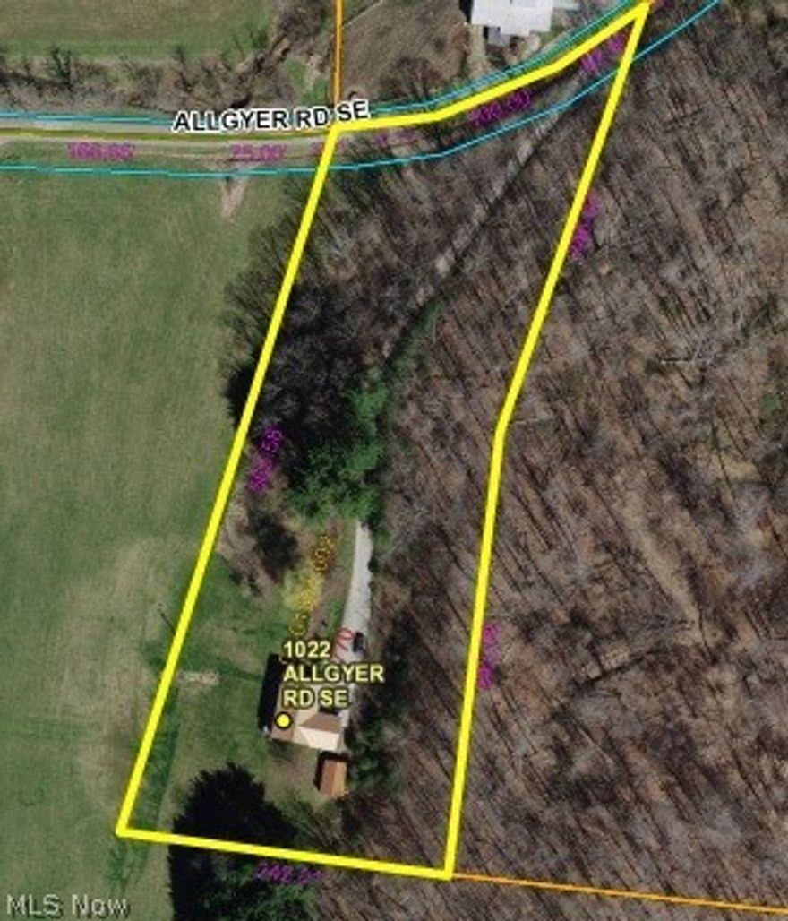 Seclusion and beauty all around this home! 4 bedroom, 2 bath home and 16x24 out building on 2.77 acres outside of Gnadenhutten in Indian Valley School District. Walk out lower level has 13x25 rec room with natural gas fireplace that will need converted to propane to be used. Back of home has a deck the length of the house for outside enjoyment.