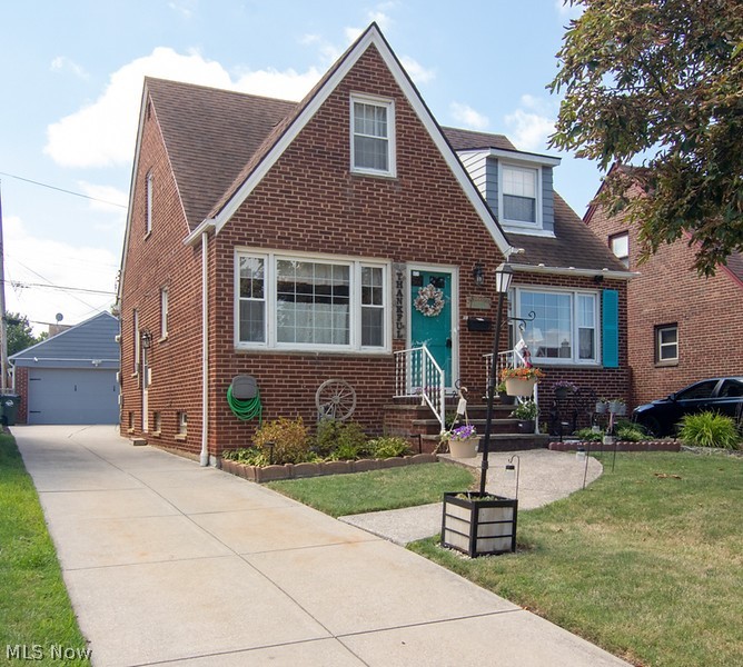 Looking for a house with charm and character? Look no further. This stunning brick bungalow-style home has all the charm and updates you could ask for. The main level features a newly renovated eat-in kitchen for you or your family to enjoy. Two first-floor bedrooms and a newly renovated bathroom. The basement offers a partially finished area for entertainment or an additional family area. The backyard is set for your relaxation with the pergola and outdoor swing! Updates include the roof, new furnace, new hot water tank, new AC unit, and more!