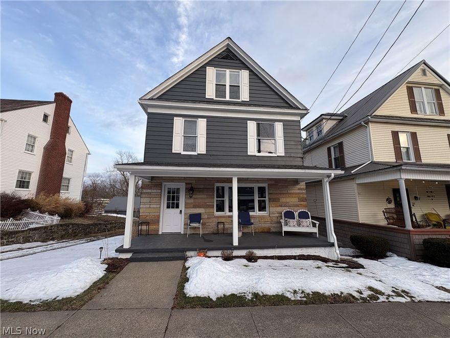 Completely Remodeled 3-Story Century Home in Woodsfield

Welcome to this beautifully renovated three-story century home located in Woodsfield, Ohio. Blending timeless character with extensive modern updates, this property offers the charm of a historic home with the peace of mind of major improvements already completed.

The home has been completely remodeled from top to bottom, featuring all new electrical wiring, new drywall throughout most of the home, updated flooring, numerous new windows and newer roof. The stunning new kitchen offers modern finishes and functionality, while the fully updated bathrooms provide fresh, stylish comfort.

Original character shines with refinished hardwood floors on the second and third stories, preserving the home’s classic appeal. The finished third level has been thoughtfully converted into additional bedrooms, offering flexible space for family, guests, or home office needs.

With three finished levels of living space, this move-in-ready home provides room to grow while maintaining historic charm.

Schedule your private showing today and experience all this beautifully restored Woodsfield home has to offer. Concrete pad and block still in rear where garage used to be.

Sellers are reserving Gas and Oil Rights