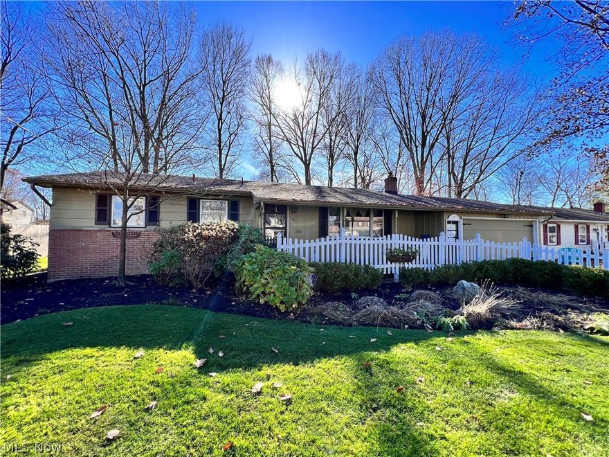 Remarkable remodel on this amazing 3 bedroom - 2 full bath ranch home with over 1400+ square feet close to it all yet nestled within Applewood Acres and Applewood Swim Club. The main entry welcomes you with a large living room open into updated eat in kitchen and rear family room with fireplace. 3 bedrooms & updated full bathroom complete the main floor. Lower level plays hosts to rec room, full bath, laundry area and plenty of storage. Exterior features a covered front porch, rear screen porch with direct access to wood deck.