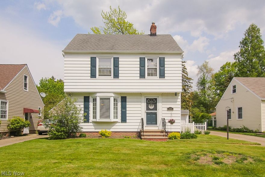 WELCOME HOME to this beautifully updated colonial in Fairview Park! This well maintained home sits on just shy of a quarter acre of land while being perfectly located in the heart of any and all amenities and attractions that you may desire. Upon entering  you will find original hardwood floors flowing from the front living room into the dining room. Off of the dining room you will find a bonus living space overlooking the back yard with updated laminate flooring and ample natural light perfect for use of whatever you choose! The updated kitchen (2016, 2018) includes newer counter tops, cabinets, and flooring. Adjacent to the kitchen is a perfect mudroom space as well. Upstairs you will find three bedrooms with a remodeled bathroom (2011) including new tub tiling (2018). Downstairs the partially finished basement offers a great space for entertaining, office space, or play area. Last and most certainly not least, outside you will find a HUGE backyard with stamped concrete patio (2014)