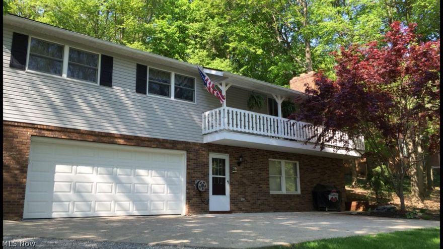 Nestled in Kenlo Woods, you'll find this well cared for raised ranch with open floor plan, many updates, 2 fireplaces, very nice balcony out front door, large double garage, large rear deck for summer cookouts and relaxing.