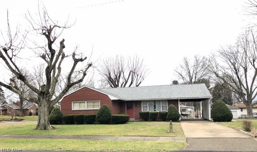 One owner solid built brick ranch home situated on a corner lot.  Spacious rooms with hardwood floors.  Put your touch to this home.  Equipped kitchen, Lennox gas furnace, air filter and A/C 2008. Home has always been well cared for .  Sellers have not lived in home for over 40 years, this was their parents home.  Property will sell as-is.