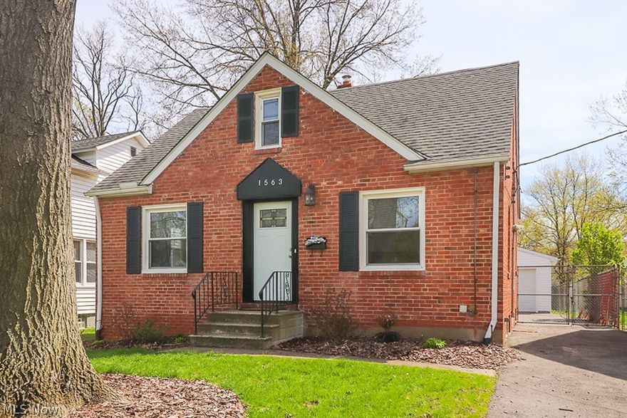 This completely updated brick bungalow would make a charming first home or investment property. The spacious home features on the main floor a bright and open living room, an updated eat-in kitchen with stainless steel stove, a large renovated full bath with new fixtures and a modern white tile bathtub surround and the 1st bedroom. The upstairs dormer offers a roomy master bedroom suite, complete with a half bath and plenty of storage. The property also has a large finished basement perfect for a family room! There are updates throughout the home including newer plumbing, electrical, HVAC system and roof. Plus there is a newer 2 car garage with opener and a fully fenced-in backyard! Don’t miss out on all the charms of this brick bungalow - schedule a showing today!