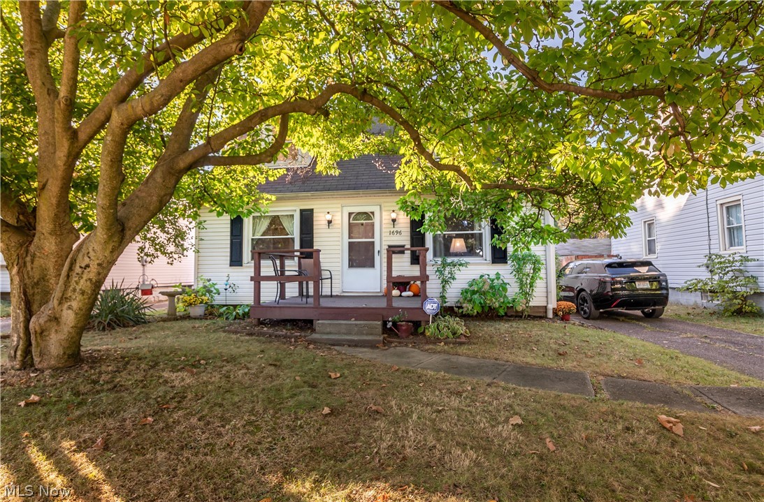 Looking for a cozy style home located in the heart of Akron, then this will be the one for you! This cute cape cod style home features all new paint throughout. First floor bedroom that just got a fresh new look. The large second bedroom is located on the second floor and could easily be two separate bedrooms with a closet on each side. Plenty of storage space, the back yard has a storage shed alongside a one car detached garage! This charming home has been very well maintained. Come check this one out and take the first steps into your new home.