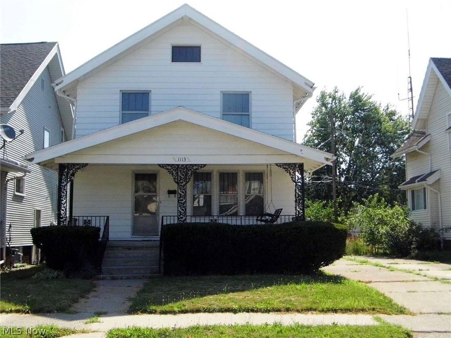 Don't miss this cozy home featuring an inviting front porch! Located one block from the Maumee River and the Toledo Zoo. Large, open floor plan. Updated hardwood floors throughout. Stainless steel appliances. Large bedrooms. Potential for balcony off the bathroom. Huge backyard; great for entertaining. Seller would be open to owner financing with 10% down. Bring all offers!