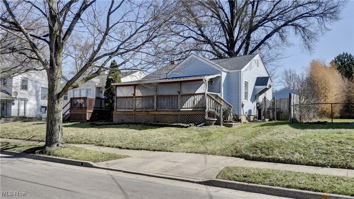 One-bedroom house sits close to highway access in the Akron area. This home has the potential for a person looking for a fixer-upper home or an investor looking to add to their portfolio. The backyard offers a porch to enjoy the weather and a front porch that has the ability to be enclosed. The basement offers professional waterproofing. Don't hesitate and schedule your private showing today.