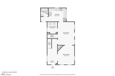 Tiny photo for 145 Walnut Street, Geneva, OH 44041 (MLS # 5188228)