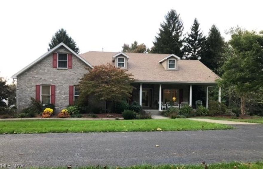 MAKE THIS ONE YOURS! Situated on 1.83 acres, this all brick home offers privacy while still close to everything. The home offers front and back patios where you can take in the park like setting of the yard with mature trees and landscaping. Inside , relax in the family room with gas fireplace and double french doors leading to back patio. Kitchen with eat in breakfast nook and Shutler cabinets. Master bedroom with on suite and walk in  closet also on the first floor. A finished bonus room and large unfinished basement give this home versatility to meet your needs. Call to see all this home has to offer!