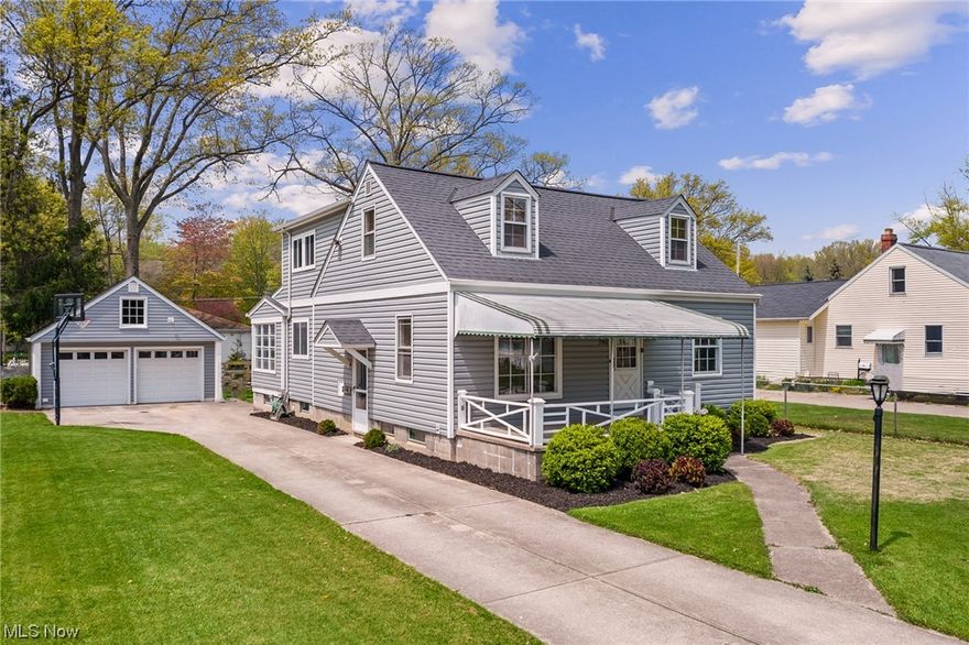 Welcome to this amazing Avon Lake home with so much to offer! Looking for a fantastic home in Vineyard Beach by beautiful Lake Erie? This four-bedroom, two-bathroom Cape Cod features a spacious layout with 2 bedrooms up (including an oversized primary bedroom) and 2 bedrooms on the main floor, making it perfect for hosting family and friends. You'll love the cozy living room, complete with large windows that let in plenty of natural light. The updated, fully applianced kitchen is packed with storage and clever built-ins, and ready for entertaining. You’ll love the throwback pantry storage space, plus a sweet little breakfast bar for enjoying your morning cup of coffee, and space for a formal dining table. The oversized sunroom lets in ample morning light for the perfect way to start or end your days off the lakeshore. Step outside to your private and peaceful backyard, where you can kick back and soak up the sunshine, or fire up the grill to cook up some delicious BBQ. The oversized tw