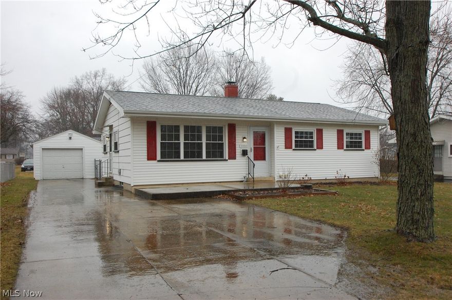 Super clean and updated 3 bedroom ranch. This home features a living room with/ new refinished hardwood floors, Eat in kitchen w/ all appliances included and slider off the dinette to a 15x12 wood deck. The master bedroom has a refinished floors and a 1/2 bath w/ ceramic tile floor. There are 2 additional bedrooms one having  refinished wood floor the other is LVT plus a full bath w/ ceramic floor. The basement is full with/ rec room and full bath plus laundry are including washer and dryer which are newer. There is a 1 car detached garage and a fenced in back yard. Recent updates include new paint and refinished floors, roof and windows approx 11 years old, HVAC 2024 and HWT 2025 plus updated electrical service.