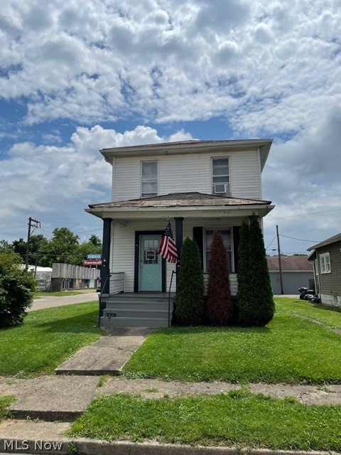 Attention home buyers. Motivated seller!!! This property is centrally located in Zanesville to give you great access to all of the North End shopping and dining, while being minutes from downtown to conduct business. Property is a spacious two bed, two bath home with new flooring in the lower living area, dining room. Home has a nice front porch to enjoy the evening, and a small back porch with a dog ramp for your furry friends. Kitchen has all appliances already installed and will transfer to you with purchase. Convenient shed in back of property for anything from lawnmower, to motorcycle, to you very own "she-shed". Laundry is downstairs with washer and dryer ready to use, and will also stay for the new owner!! This property could not be more ready for buyers, and you should not wait to call/text for a private showing!