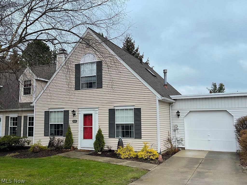 If you like rich golds and warm ivories, you’ll love this pretty Cape Cod condo in sought after Brook Point Village. The floor plan provides nice flexibility depending what sort of rooms you use most. Because the kitchen is large enough for a good-sized table, the Seller converted the dining room into another sitting room, so there are three! The pretty oak kitchen has loads of cabinets, all of the appliances, sharp, newer flooring, a newer enameled sink and Delta faucet with a handy pull-down sprayer. If storage is important to you, this unit sure has it. The upstairs bedrooms are as roomy as they are pretty, and they both have double closets! The laundry room is right off the kitchen, has cubbies, a big storage cabinet and includes the washer and dryer. The attached garage will be super convenient for storage, too. If you like to sit outside, the family room has a slider that leads to an open back yard and a patio around which you can plant flowers and really make it your own. The co