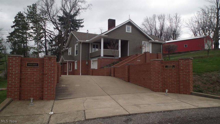 Outstanding updated 1 story home with 4 bedrooms, 2 full baths, and a family room in the basement. Bedroom 4 and one bath is located in the basement and are captured. This home also feature good size rooms, a front and rear covered porches plus French doors to a patio covered by a trellis pergola. There is a 1 car garage in the basement plus a detached garage.