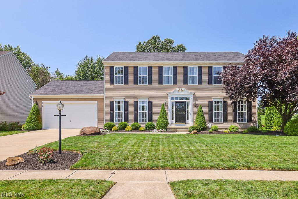 Simply gorgeous is the only words that will describe this Center Hall Colonial situated on a premium lot close to the walking trail and playground. Stunning curb appeal with manicured landscaping greats you as you approach the home and upon entrance you feel welcomed by the stunning decor and first sight of the living/reading room which is perfect for quite get aways. The amazing kitchen offers newer granite counter tops and updated appliances, and a beautiful morning room leads to a large deck which creates the perfect pallet for entertaining. The attached family room screams, "Home at Last". Four large bedrooms, spacious laundry room, and turnkey condition makes this one a must see.
