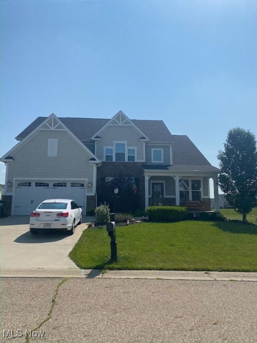 Welcome home to this beautifully updated property in Knights Crossing. This spacious and well-maintained single-family home offers 3,280 sq. ft. of comfortable living space with 5-bedrooms, 2 full baths and 2 half baths. Inside, enjoy a modern, open layout with stylish updates throughout and a spacious, recently finished basement featuring a custom bar, perfect for entertaining or relaxing. The inviting front covered porch adds charm and curb appeal. A concrete driveway leads to a unique and convenient three-bay garage setup: a conventional two-car garage with an extended third bay that runs the full length of the house, offering unparalleled space for vehicles, a workshop, or extra storage. Step outside to a fully fenced backyard that provides privacy and includes a patio with firepit, perfect for outdoor gatherings and relaxation. A wonderful blend of space, contemporary style, and functionality—ready for you to move in and make it your own!