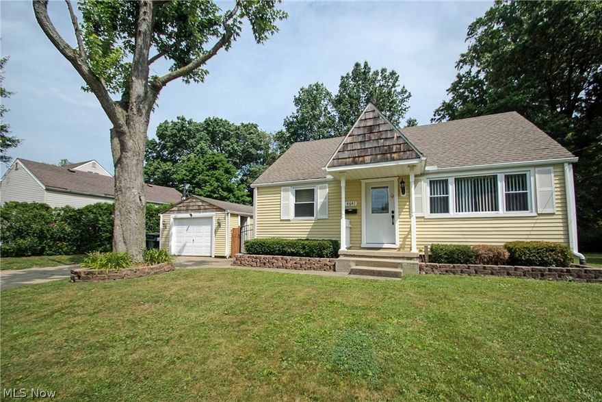 This house is adorable and move in ready with all major things done and more....Seller hates to leave but have a growing family and they have loved this place for the past 4 years!  Kitchen has been totally redone with granite counters, cabinets & lighting, breakfast & coffee bar, pantry, faucet with huge sink, all kitchen appliances will convey.   The kitchen is completely open to the living room which is very spacious.  There are 2 bedrooms on the main floor with a totally remodeled bathroom that is gorgeous!  Upstairs there is a huge master bedroom that the current owner uses as a theater room.  Full basement with laundry hookup and could easily be finished.  There is a one car detached garage and a fully fenced in backyard that is nice and private with no neighbor behind you. Updates include in 2012 A/C, windows, furnace, microwave, dishwasher, refrigerator, exterior doors, new breakers, new electrical, new plumbing, new duct work. 2016 new Hot water tank. Updated siding and roof i