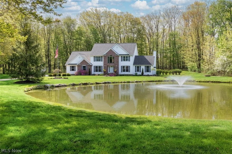 Welcome to 4 acres of lush green space in the Hawthorne Woods of Concord. This well appointed colonial sits overlooking a beautiful pond stocked for fishing.  This 4B-3.5B home features an oversized family room, vaulted ceilings, and cozy fireplace for our winter months; upstairs you'll find a large master suite, sitting area, updated master bath complete with dual closets.    The open kitchen features a gas stove, plenty of storage and impressive walk-in pantry. The morning room/eat in kitchen space is adjacent to a newer stone patio out back, where you can enjoy the outdoor living space and its 4 acres.  And after a long hard work week, relax in the custom built in Swedish Sauna on the lower level.  In addition to the the many obvious features of the home, the 3 car garage has access to the basement, a fully waterproofed foundation by Marut & Sons, and invisible fence for your furry friends.