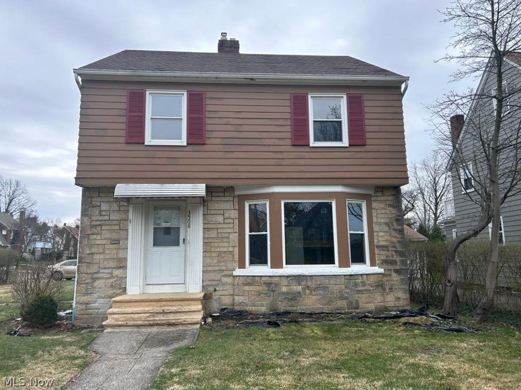 Well maintained 4 bedroom 1.5 bathroom two story colonial in the heart of Cleveland Heights! Big corner lot! 4 bedrooms including a finished attic! Recently updated kitchen! Hardwood flooring in dining room! Carpeted upstairs! 2 car detached garage! Close to Taylor Rd and its shopping!
