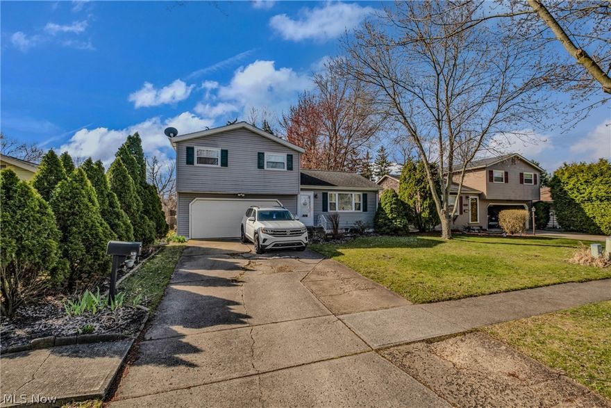 Welcome to 263 Butternut Ln, where comfort meets convenience in this delightful 3-bedroom, 1-bathroom bi-level residence. Tucked away on a dead end street, this home offers a perfect blend of cozy living spaces and accessibility to local attractions.

Step inside to discover a warm and inviting interior with 1044 square feet of thoughtfully designed living space. The main level greets you with a spacious living room, ideal for unwinding after a long day. Adjacent is the kitchen, complete with a plethora of cabinets and newer formica countertops.

Venture upstairs to find three generously-sized bedrooms (including a HUGE master bedroom), each offering serene retreats for rest and relaxation. The shared bathroom ensures convenience for all occupants.

Outside, fenced in yard provides endless possibilities for outdoor enjoyment, from hosting barbecues to gardening and play. Additionally, this home offers proximity to a variety of local attractions, and is only a short distance from Parknoll Park, Berea Falls, and all that Berea has to offer.

Don't miss the opportunity to make this lovely bi-level residence your own! Schedule a showing today!