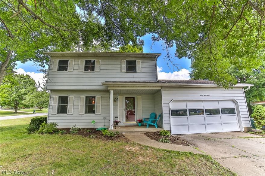 Welcome to this wonderful Colonial!! The first floor has newer hardwood floors in the foyer, kitchen, half bath and family room. The living room and dining room have newer laminate which looks like hardwood! Upstairs you will find a full bath, 2 nice sized bedrooms and a master suite that has its own shower and sink!! The lower level has a finished basement and a spare room that can be used as an office. The home sits on a beautiful corner lot and its close to the elementary school! Do not miss out on this fantastic house!! New carpet in upstairs (June 2018) Roof (2010), Furnace and water tank (2015)