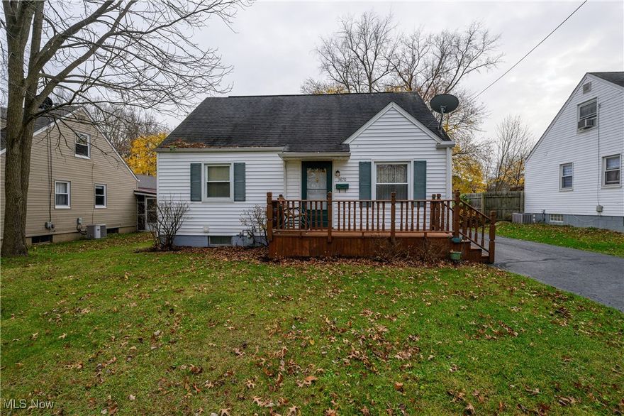 Welcome home to 3870 Louise.  This charming cape cod has been meticulously maintained and is move in ready. Rooms are spacious, with a neutral paint palet. The kitchen is classic with plenty of storage and cream stone countertops.  Two bedrooms on the main floor with spacious full bath. Upstairs is a spacious 3rd bedroom or office. The basement features a carpeted finished space & full bath for additional entertaining. Off the back of the home is a large deck, park like views and a great yard.  Call today to see this incredible home . It’s sure to not last.
.