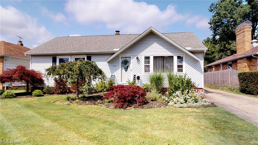 Welcome to this breathtaking 3 bedroom 2 full bath ranch in Mayfield Hts. The Renovations in this home are top notch! The open floor plan is so warm and inviting!! Formal dining room , the kitchen updates are amazing! Words cannot express the beauty of this home, you need to see it to believe it! Full basement has bathroom plumbed so there is potential for 3 full bathrooms. Sliding glass doors off of your brand new family room lead to one of the largest lots in Mayfield hts, sit on your deck or stone patio and enjoy the rest of the summer evenings! Make your appointment today, this will NOT last