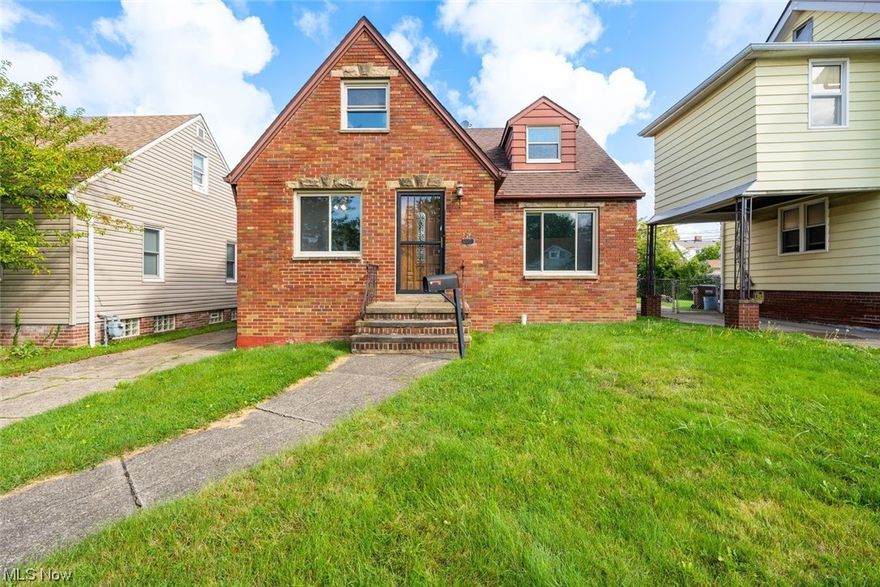 Welcome to this charming brick cape cod in Parma. This 3 bedroom 2 bath home has a bonus room on the second floor, perfect for a
home office or 4th bedroom. The second floor also has a beautiful cedar closet. The furnace, AC, and hot water heater are
approximately 10 years old (exact age unknown). The basement has a second bathroom that will need work. This house offers so much
potential!