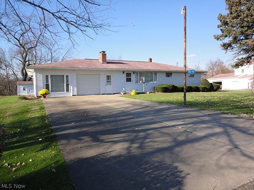 Sells on location: Estate Auction - Opportunity Knocking - Good Three-Bedroom Ranch Home - Plain Township - Plain Local Schools - Real Estate: (3545 Columbus Rd.) Consists of vinyl-sided ranch home with attached two-car, heated garage. Kitchen with refrigerator, stove, and table area. Living room with wood burning fireplace, three bedrooms and full bath. Full basement divided into rooms. Also has a large party room having its own kitchen, laundry room with washer and dryer and toilet. 100 amp breaker box, well water and septic. Gas boiler, hot water heat and separate central air unit. Home is in good condition. Better check this one out! TERMS ON REAL ESTATE: 15% down auction day, balance due at closing. There will be a 10% Buyers premium added to the final bid to establish the purchase price. Any desired inspections must be made prior to bidding. All information contained herein was derived from sources believed to be correct.