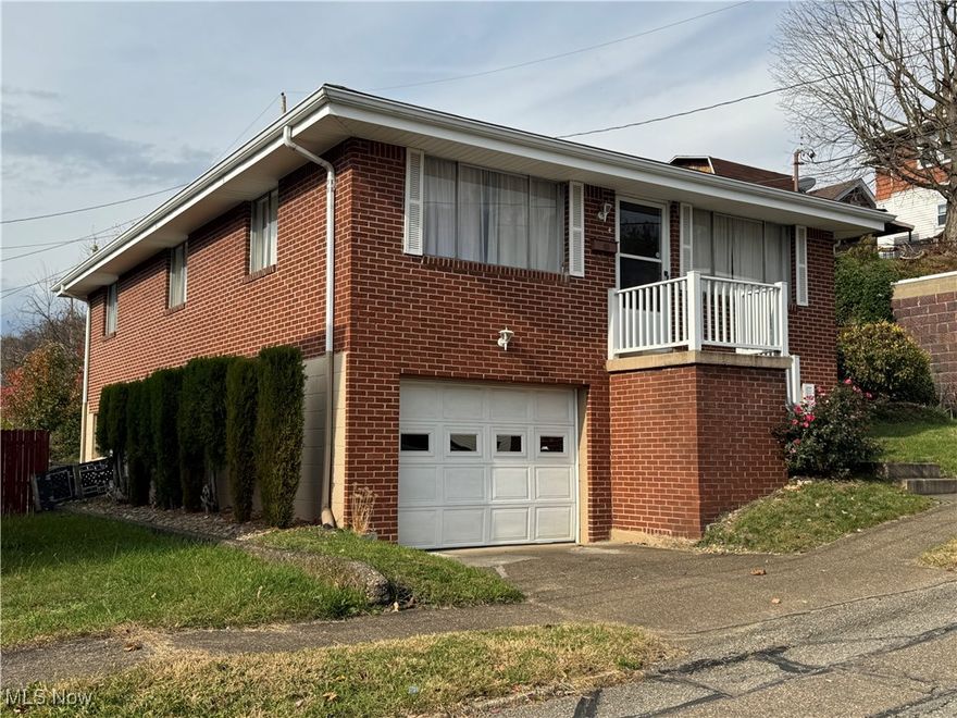 1963 Raised Brick ranch with three bedrooms, two bathrooms and one car garage.  Very clean home with hardwood floors throughout the home. Your home is conveniently located to Route 40 and shopping and restaurants.