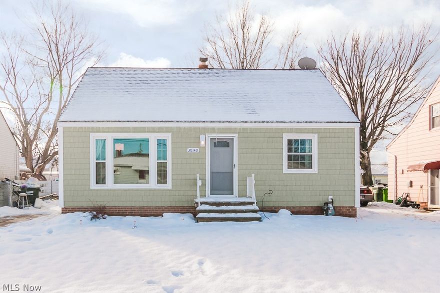 Welcome to this beautiful 3 bedroom, 1 bath home in a desirable Willowick neighborhood. Move-in-ready with many updates, this home offers a large living room with hardwood floors and neutral paint color. The eat-in-kitchen has ceramic flooring, ample cabinet and counter space, and all appliances stay! The main bathroom is updated offering new vanity, sink, tub, ceramic flooring and toilet. Two bedrooms complete the first floor. Upstairs there is a large bedroom with a walk-in closet. The lower level offers a large, finished rec room on one side and utility/storage on the other. The exterior offers a fenced in yard complete with a patio. A two car garage completes this lovely home. Close to freeway, shopping and restaurants. Call today to schedule a private showing!***POS completed and violation Free !!!!!***