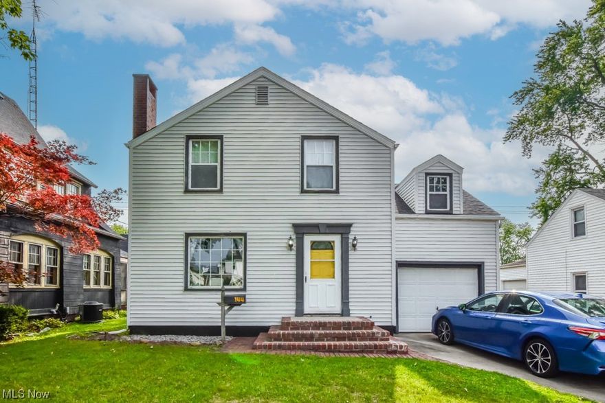Warm and welcoming Harter Heights colonial with a fully fenced backyard! Charm and character abound in this nicely updated home featuring arched doorways and hardwood flooring that connect the living room and dining room with a corner curio cabinet and crown molding.  A sliding barn door reveals a bonus room, the ideal spot for a home office.  In the kitchen, you'll appreciate the bright white cabinetry, updated countertops and stainless steel appliances. Upstairs offers three well proportioned bedrooms with hardwood floors and a modern full bath with wainscot paneled walls. The basement includes a semi-finished space perfect for a craft room or home gym plus a laundry with a step-in shower. The attached one car garage provides access to a screened porch in the fully fenced backyard with a shed for outdoor toys and lawn equipment.  Noteworthy improvements made this year include a new roof and high efficiency water heater. Conveniently located minutes from downtown Canton, Massillon and
